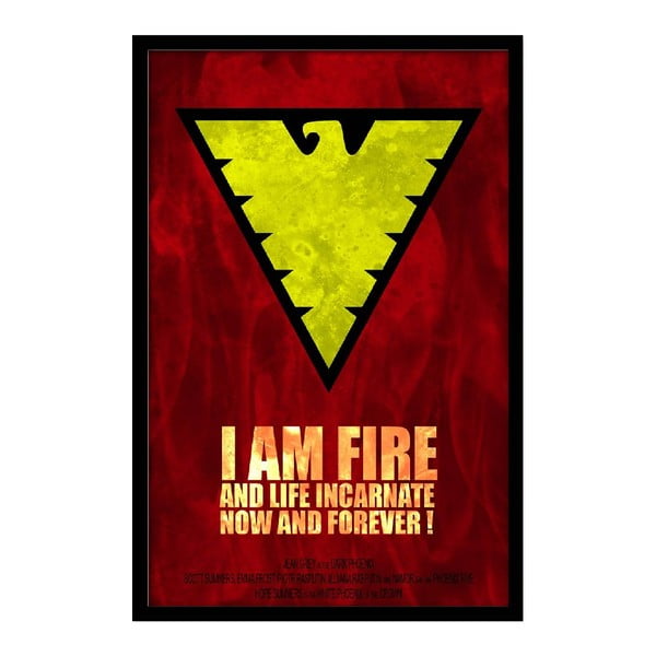 Plakát I Am Fire, 35x30 cm