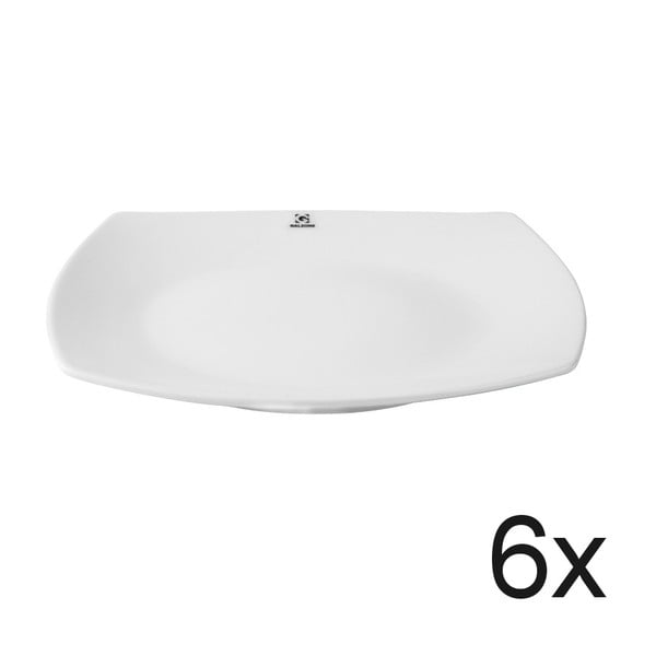 Комплект от 6 чинии Bianco, 23 cm - Galzone