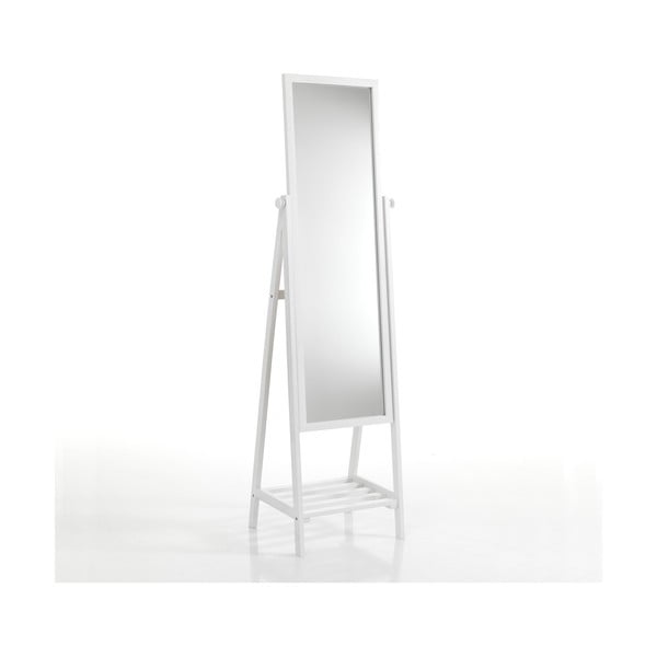 Бяло подово огледало с рафт Brill - Tomasucci
