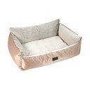 Легло за домашни любимци  в златист цвят 100x70 cm Dog Fantasy Lux Platinum – Plaček Pet Products
