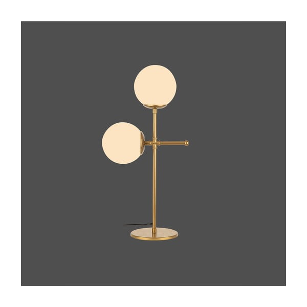 Настолна лампа в златист цвят, височина 55 cm Kruva - Squid Lighting-image-1