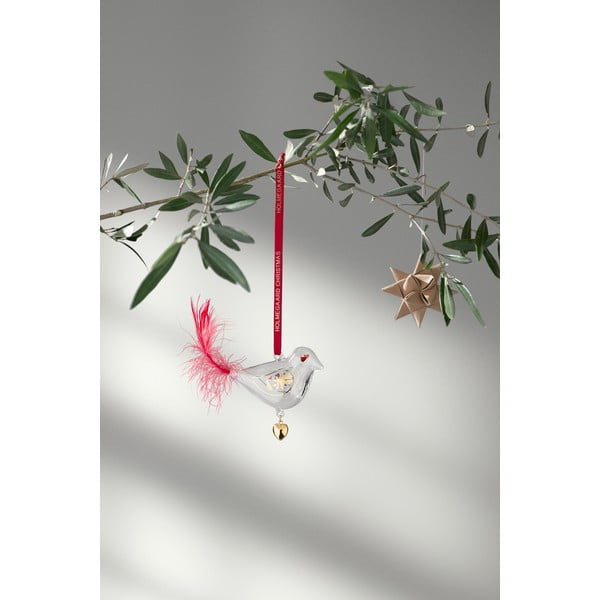 Стъклена Коледна украса Bird – Holmegaard-image-1