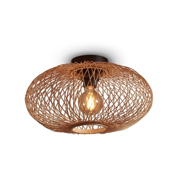Таванна лампа с бамбуков абажур в бронз ø 40 cm Cango - Good&Mojo