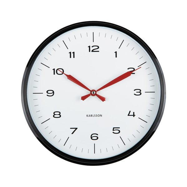 Стенен часовник ø 30 cm Modern Factory – Karlsson