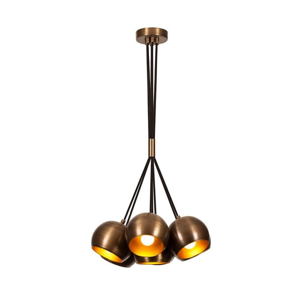 Висяща лампа в бронзов цвят Sivani - Opviq lights