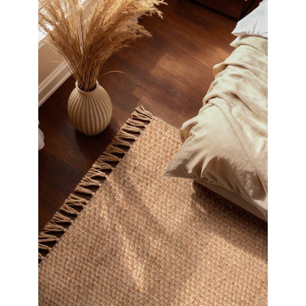 Двустранен/ръчно изработен ютен килим в естествен цвят 200x300 cm Fjord – Hanse Home-image-2