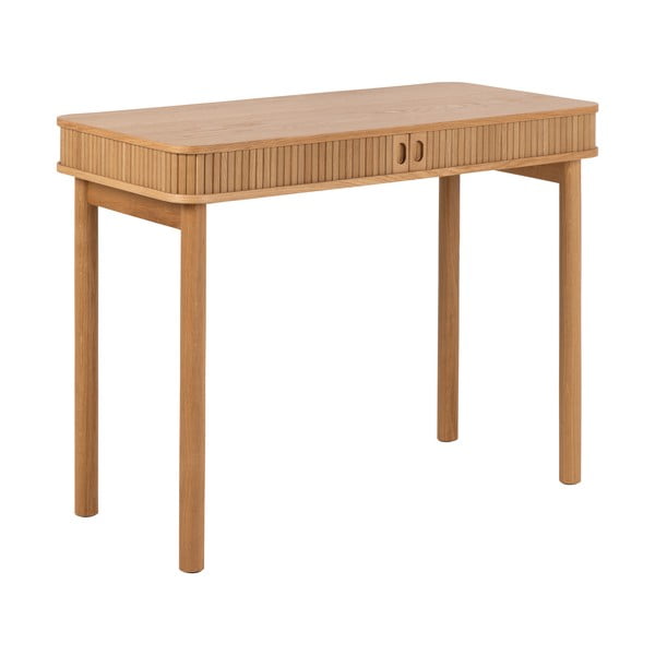 Работна маса от дъб  50x100 cm Langley – Actona-image-2