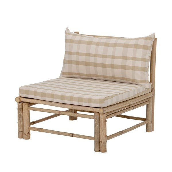 Модул за градински диван в естествен цвят (централна част) Corfu - Bloomingville-image-3