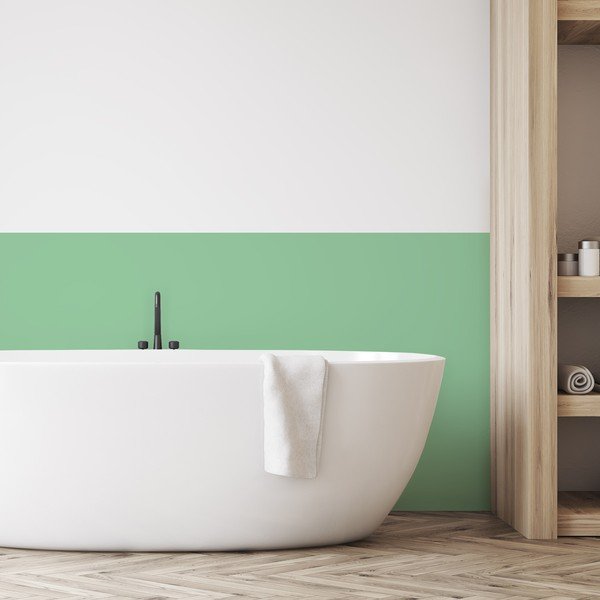 Стикер за стена 200x60 cm Mint Green - Ambiance-image-1