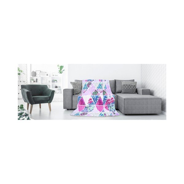Одеяло от микрофибър Kaleidoscope, 220 x 240 cm Cuddle - AmeliaHome-image-2