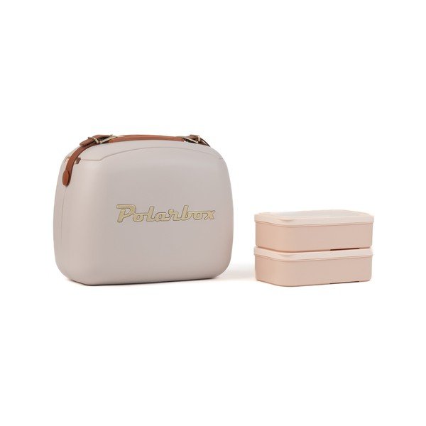 Сиво-розова хладилна чанта 6 l Classic Gold – Polarbox