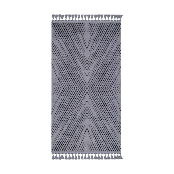 Сив миещ се килим 230x160 cm - Vitaus
