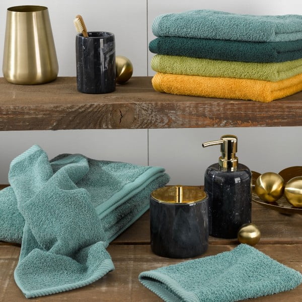 Черна мраморна чаша за четки за зъби Liron - Kela-image-2