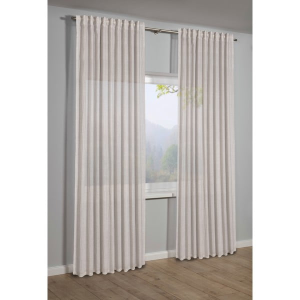 Бежова завеса 135x245 cm Etamine – Sehlbach-image-1