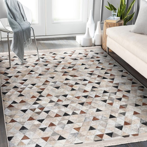 Сиво-бежов килим 160x230 cm - Mila Home-image-3