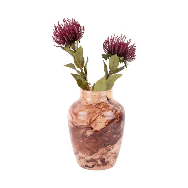 Кафява стъклена ваза Blended - PT LIVING-image-2