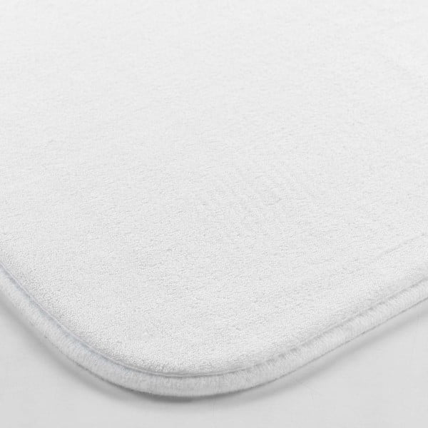 Бял килим за баня WC 45x45 cm Vitamine – douceur d'intérieur-image-3