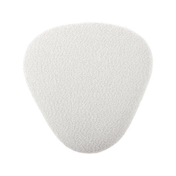 Бяла табуретка от плат букле Ada – Leitmotiv-image-3