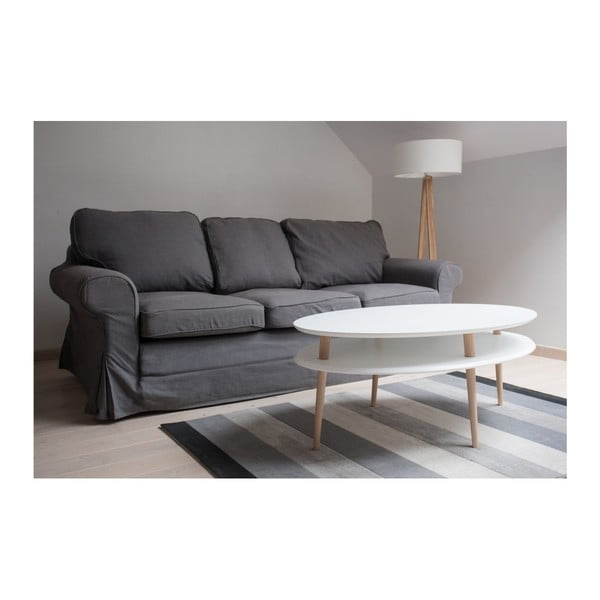 Тъмно сива масичка за кафе OVO Ovo - Ragaba-image-1