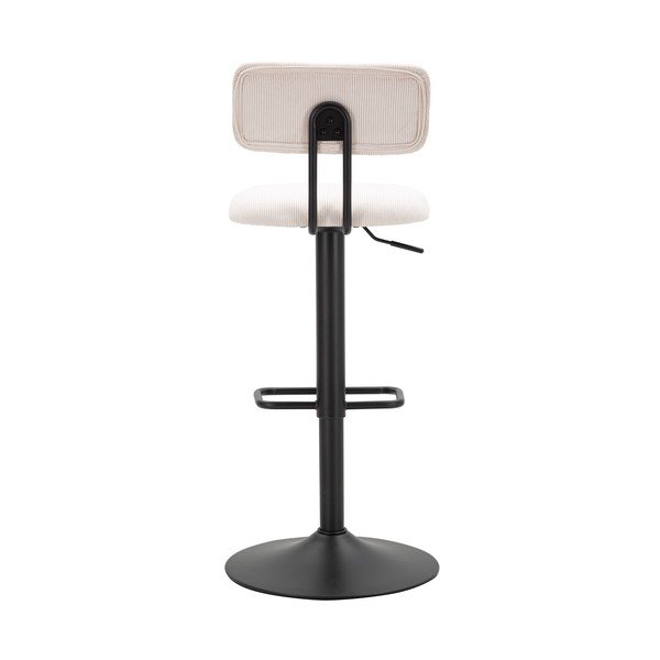 Бяло-черен бар стол с регулируема височина (височина на седалката 61 cm) Tina – Mauro Ferretti-image-3