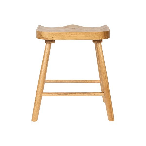 Стол от масивен дъб в естествен цвят Vander – White Label-image-4