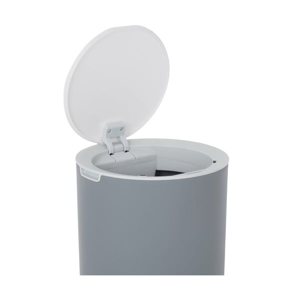 Светлосиво кошче за отпадъци Sensoric, 8 л - Addis-image-2