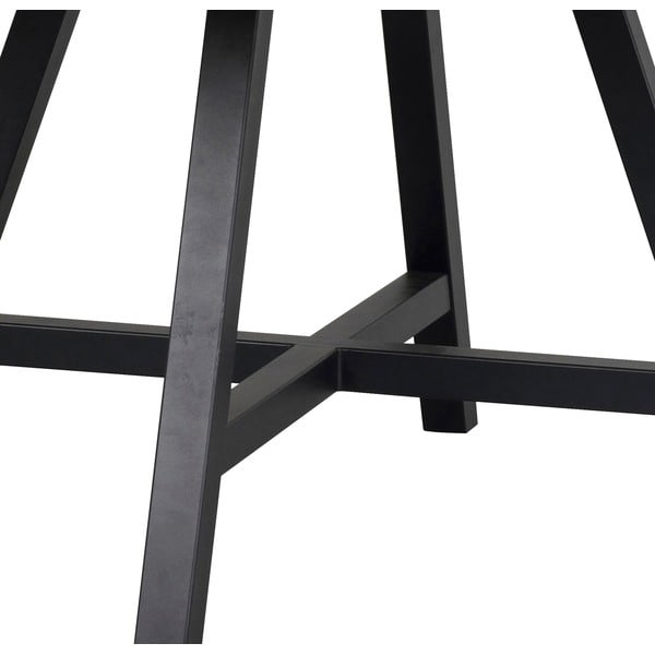 Кръгла маса за хранене с дъбов плот 150x150 cm Carradale - Rowico-image-2