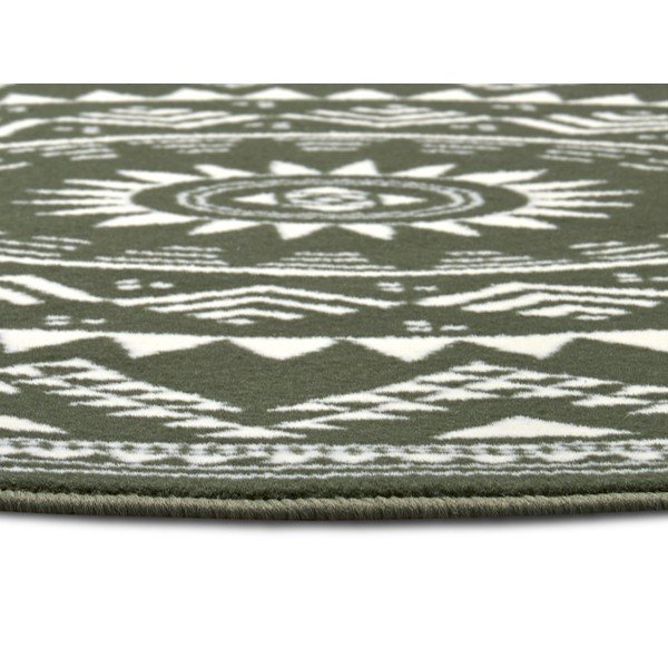 Зелен кръгъл килим ø 140 cm Valencia - Hanse Home-image-4