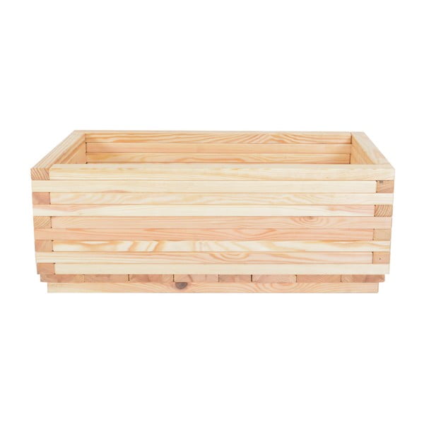 Дървена саксия за цветя 100 cm Maxi – Rojaplast