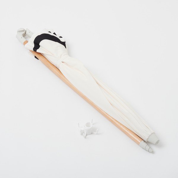 Черно-бял чадър ø 155 cm Casa Marbella - Sunnylife-image-3