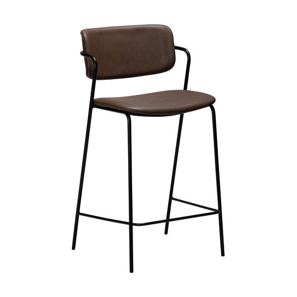 Кафяв бар стол (височина на седалката 67,5 cm) Zed – DAN-FORM Denmark