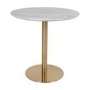 Кръгла маса за хранене с мраморен плот ø 90 cm Bolzano - House Nordic