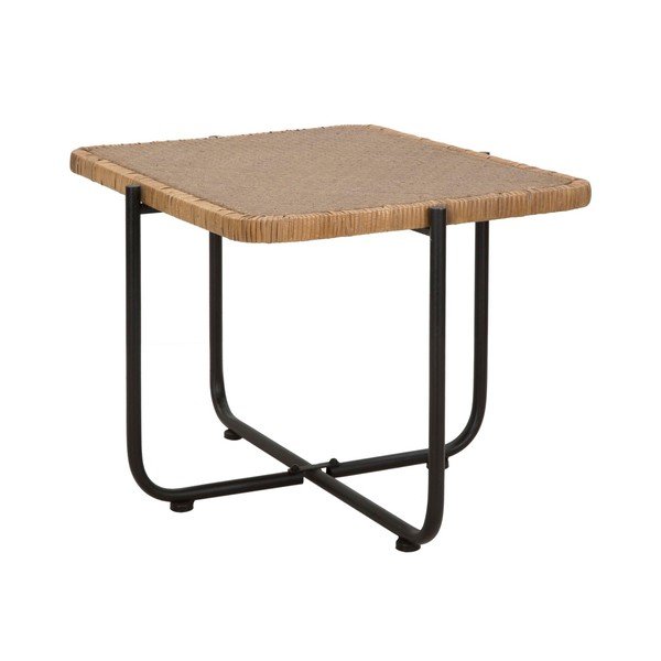 Черна/естествена ратанова масичка за кафе 55x75 cm Cebu – Mauro Ferretti-image-2