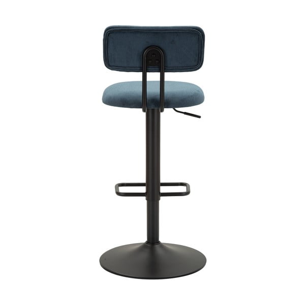 Бар стол с регулируема височина в петролен и черен цвят (височина на седалката 61 cm) Tina – Mauro Ferretti-image-4