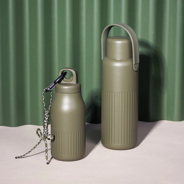 Зелена термо бутилка от неръждаема стомана 500 ml Truls – Sagaform-image-2