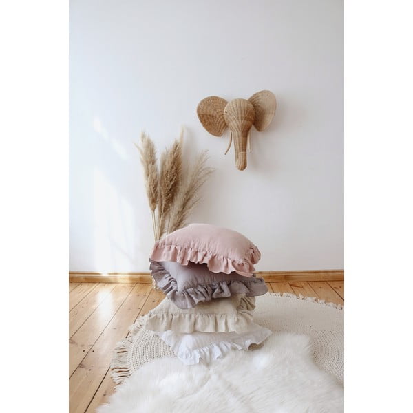 Бебешка калъфка за възглавница White Frill - Moi Mili-image-4