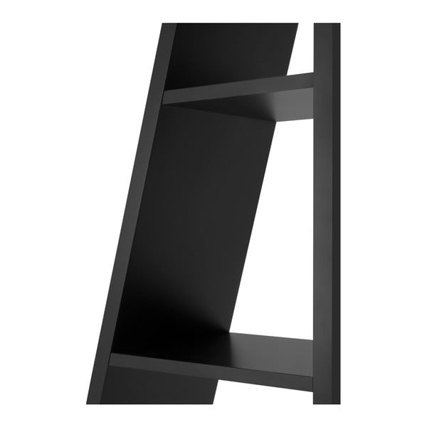 Черна етажерка за книги 76x195 cm Delta - TemaHome-image-2