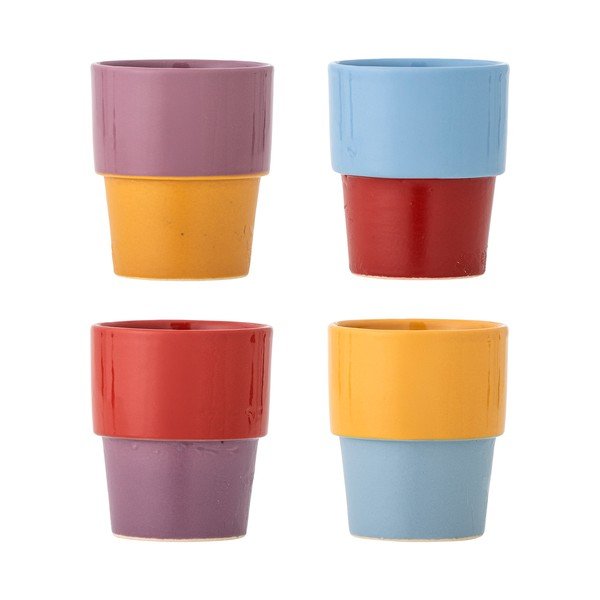 Глинени чаши в комплект 4 бр. за капучино 150 ml Ewan – Bloomingville