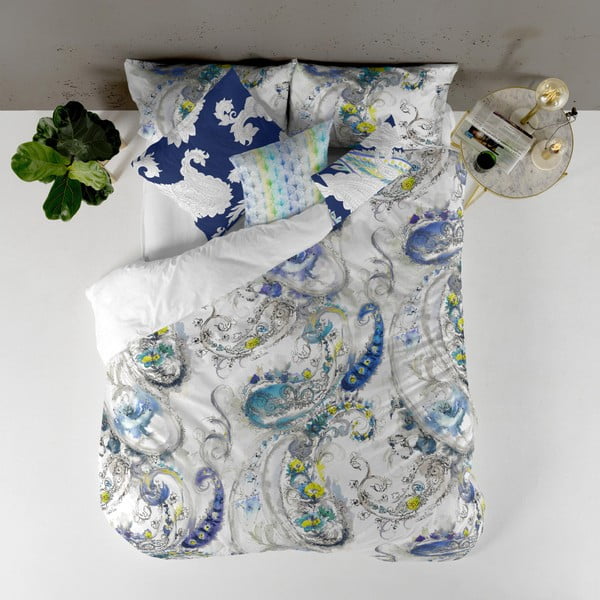 Памучна завивка за двойно легло Paisley, 220 x 220 cm - HF Living