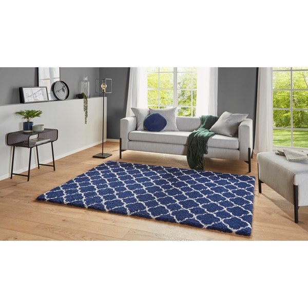 Син килим , 80 x 150 cm Luna - Mint Rugs-image-2