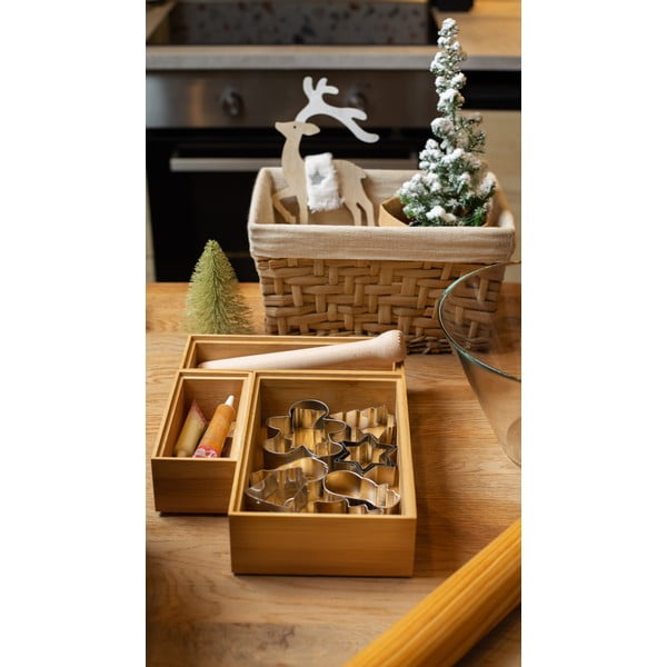 Бамбукова кутия , 15 x 7,5 x 6,35 cm - Compactor-image-1