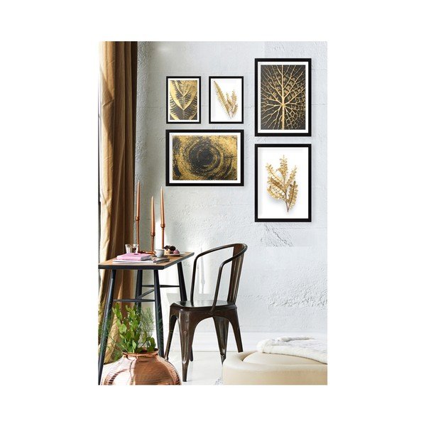 Картини в комплект 5 бр. 60x20 cm Nature – Vavien Artwork-image-1