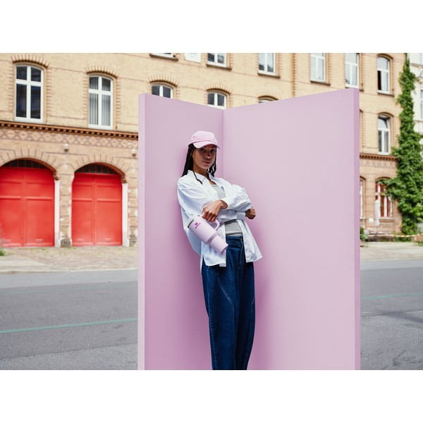 Розов термос със сламка от неръждаема стомана 1,18 l Quencher H2.0 FlowState Tumbler Cherry Blossom – Stanley-image-2