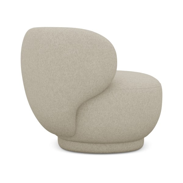 Бежово кресло Hina – Makamii-image-2