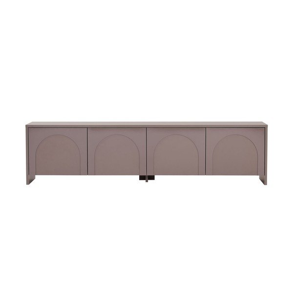 Кафяво-сива маса за телевизор 180x45x32 cm Aurelia – Kalune Design-image-4
