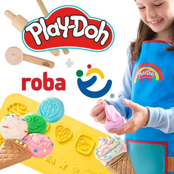 Детска маса 55x55 cm roba x Play-Doh Creative Craft  – Roba-image-4