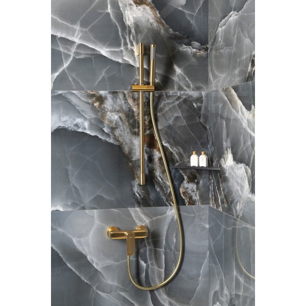 Стенна душ батерия в златист цвят (1 изход) Spy – Sapho-image-3