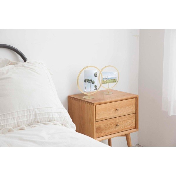 Свободностояща рамка в златист цвят за снимка с размери 12 x 18 cm Infinity - Umbra-image-4