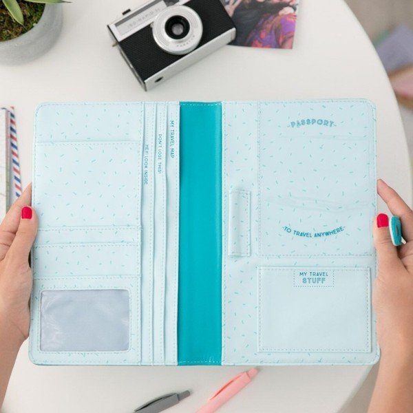 Organizér na cestovní doklady a dokumenty Mr. Wonderful Be curious-image-2