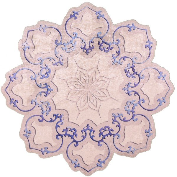 Килим Camina, ⌀ 80 cm Mavi - Vitaus